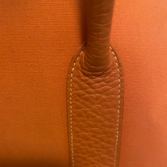 Authentic Hermès Garden Party 36 Tote – Orange (Vintage) - Picture 9 of 13